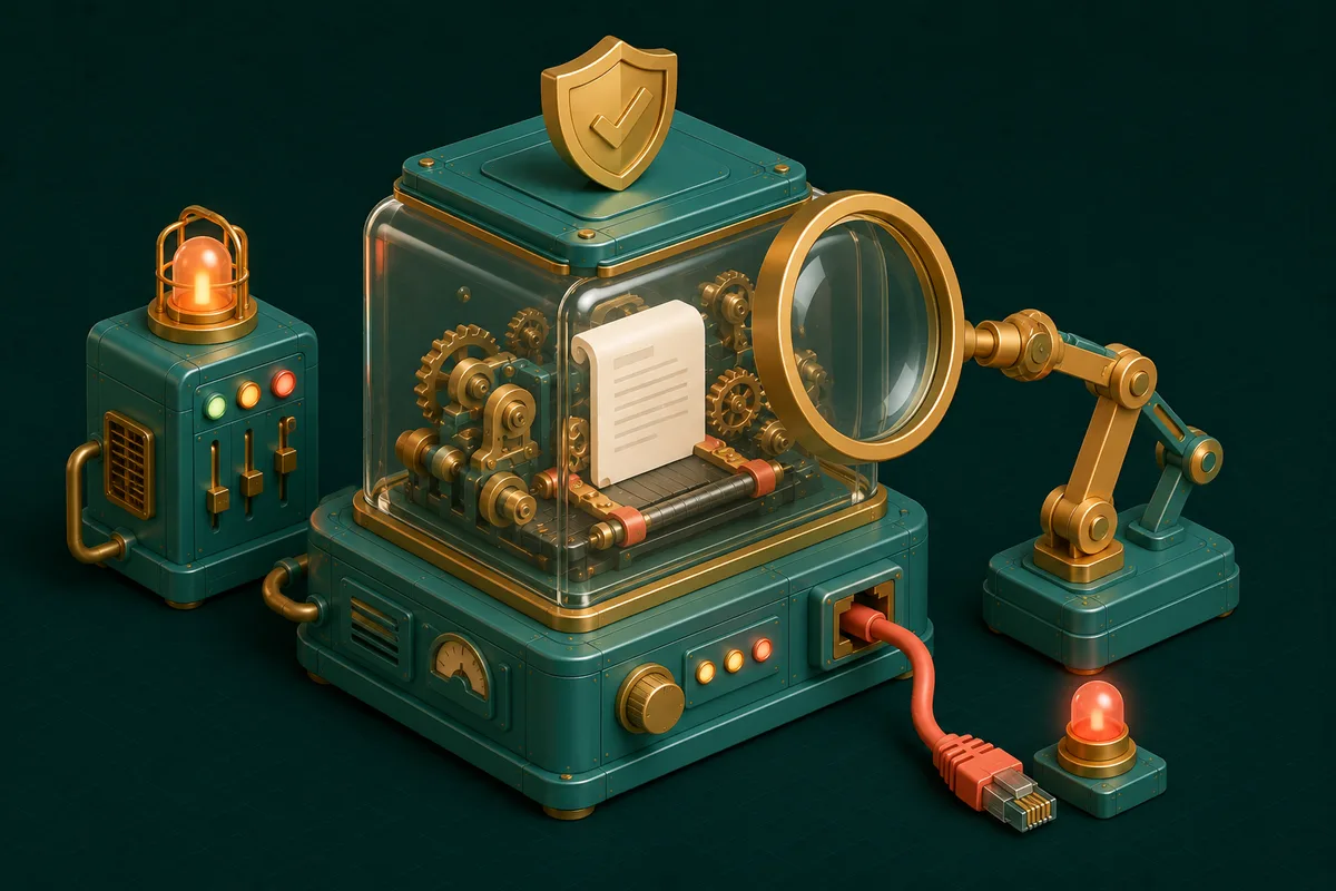 AnyTool security architecture — files processed locally with no network transmission